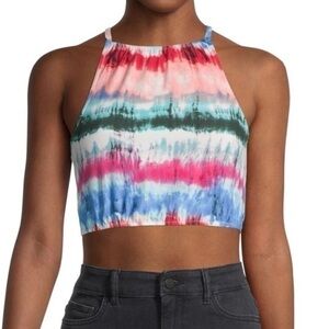 EUC Love...Ady Tie-Dye Halter Top Size M